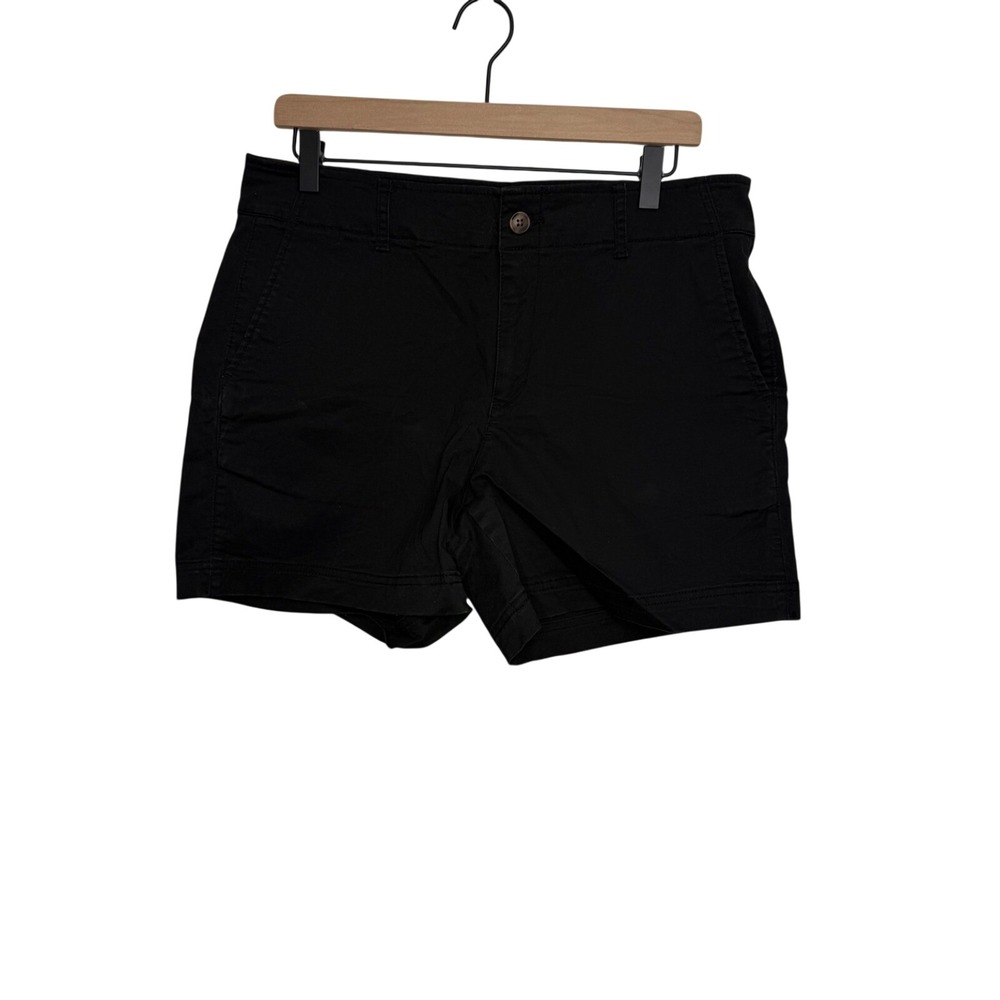GAP Women's Black 5 Inch Chino Shorts‎ Size 10 Gap For Good